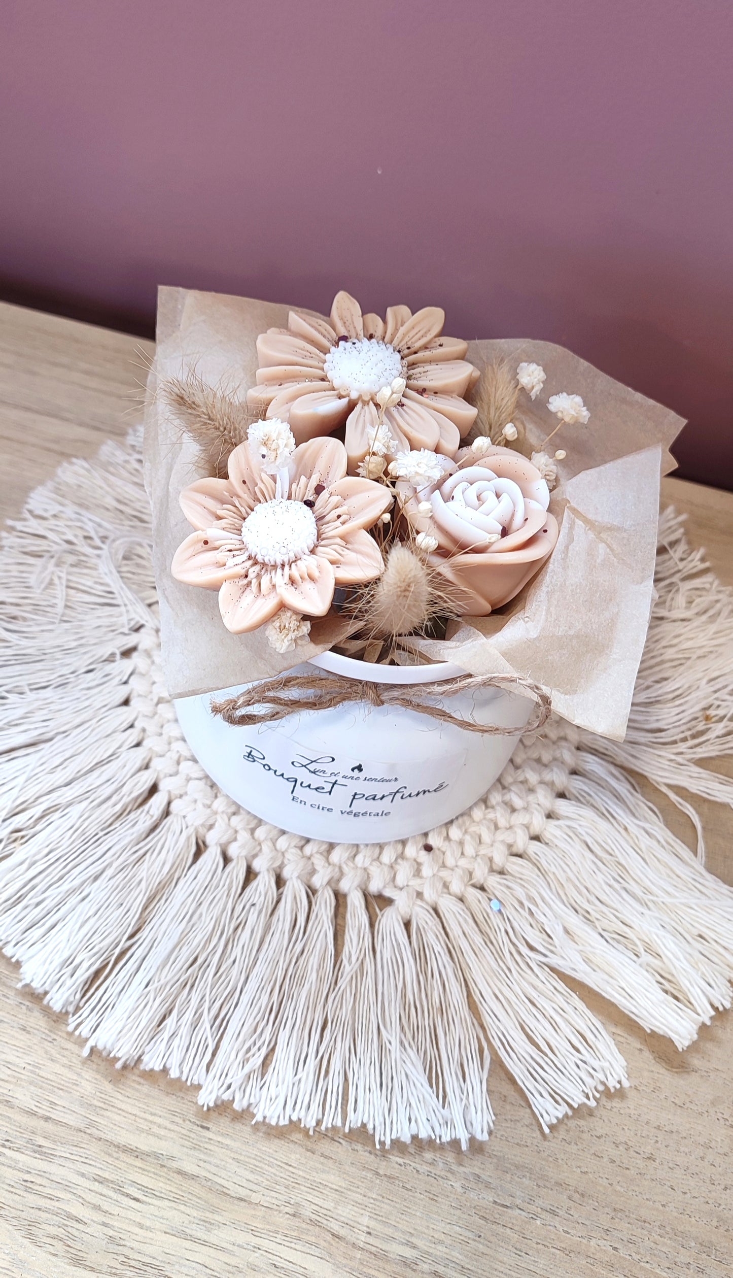 Bouquet parfumé vanille