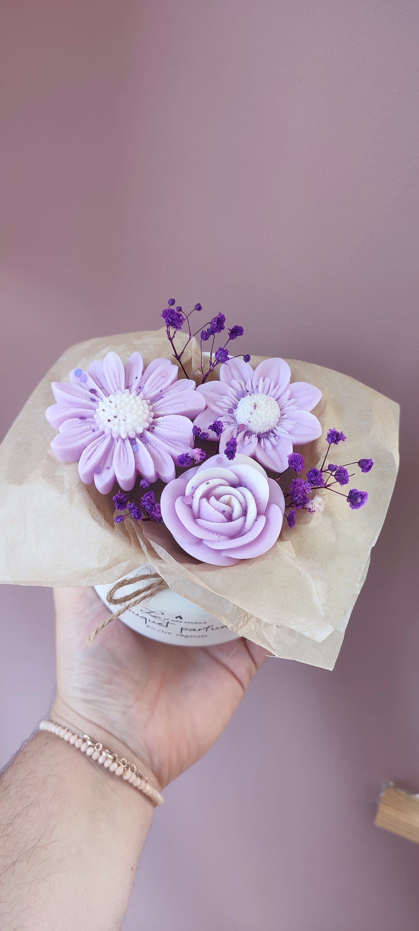 Bouquet parfumé violette