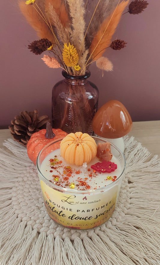 Bougie coulée