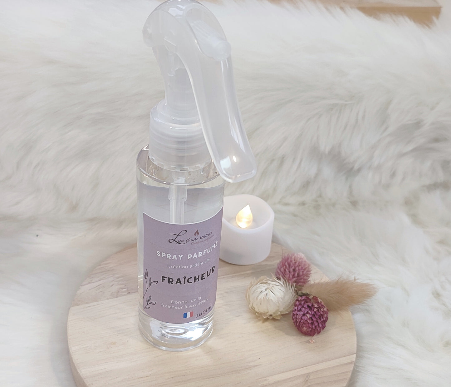 Spray parfumé frais